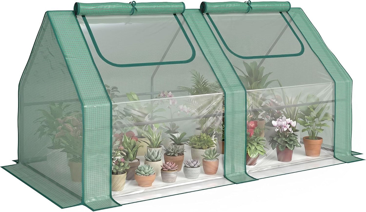outsunny 6' x 3' x 3' portable greenhouse, main product view