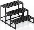 metal heavy duty plant stand indoor outdoor,3 tier, main product view