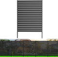 no-dig metal privacy fence screen, 60" h ×, main product view