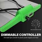 RDJ Bouns 240W Led Grow Light with UV IR, Adjustable Panel Angle, 0-100 Dimmable, Daisy Chain, High PPFD Full Spectrum 2x4 Grow Lights Coverage for 4x2 or 4x4 Tents for Indoor Plants