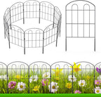 decorative garden fence 24in x 30ft, flower bed, main product view