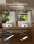 dreo portable air conditioner 516s, 14000 btu ashrae, front angle view
