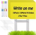 24x16 inch waterproof corrugated plastic yard signs with, main product view