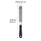 OXO Good Grips Stainless Steel Fish Turner and OXO Good Grips Bent Icing Spatula Bundle