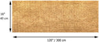 SUNYAY 16x120 inch Natural Coconut Coir Liner Sheets Coco Fiber Roll Coco Mat for Planter Flower Basket Liner Garden Decoration Animal Pet Pad