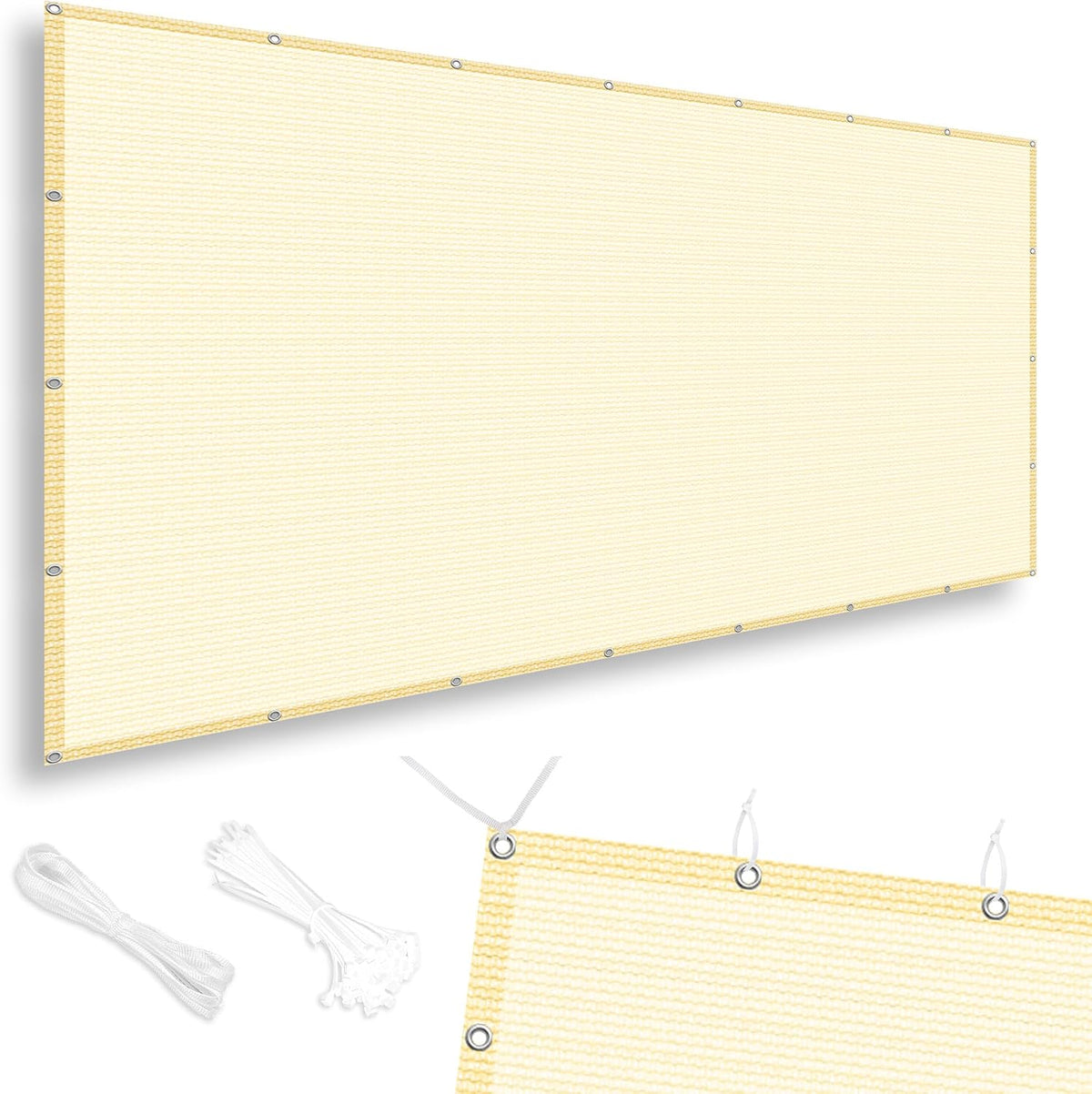 sunny guard shade cloth 12x20 ft hc-111 sun, main product view