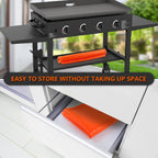 36" Silicone Griddle Mat for Blackstone 36 Inch Grill, Heavy Duty Food Grade Silicone Griddle Cover, Protect Your Grill from Dirt & Rust All Year Round