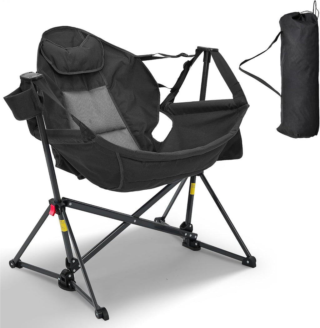 ainfox hammock camping chair, foldable portable rocking chairs, main product view