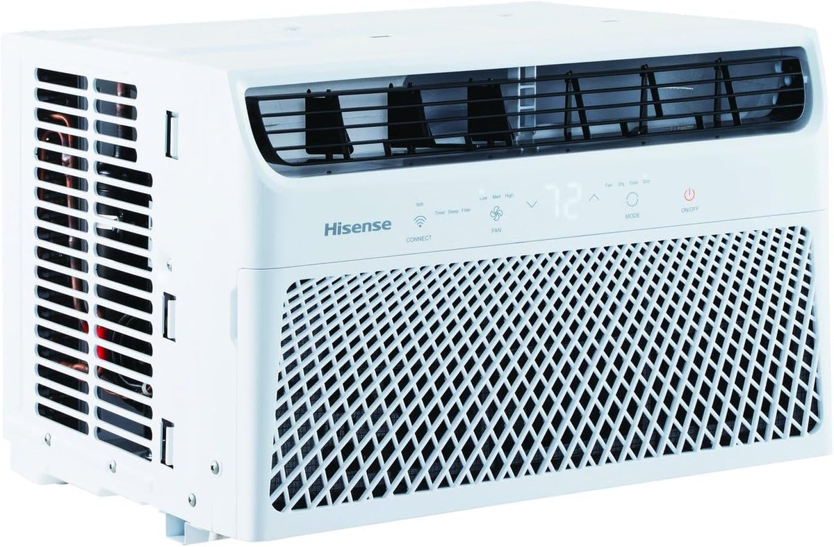 hisense 10,000 btu window air conditioner, wi-fi smart, main product view