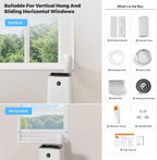 14000btu portable air conditioners, floor stand portable ac, view 9
