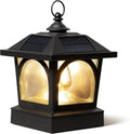 classy caps edison solar table lantern & post, main product view