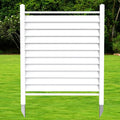 36" w x 45" h reinforced white vinyl, main product view