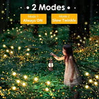4-Pack Garden Solar Lights, 32 LED Solar Lights Outdoor for Garden Decor, Waterproof Firefly Light Outdoor (Sway by Wind), Swaying Light for Outside Yard Pathway Landscape Decorations (Warm White)