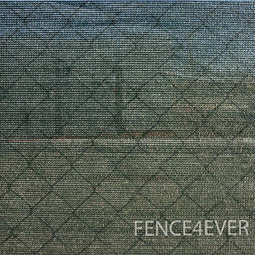 8'x50' 8ft tall 3rd gen olive green fence, package contents