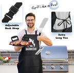 griddle accessories kit for blackstone, flat top hibachi showing dimensions