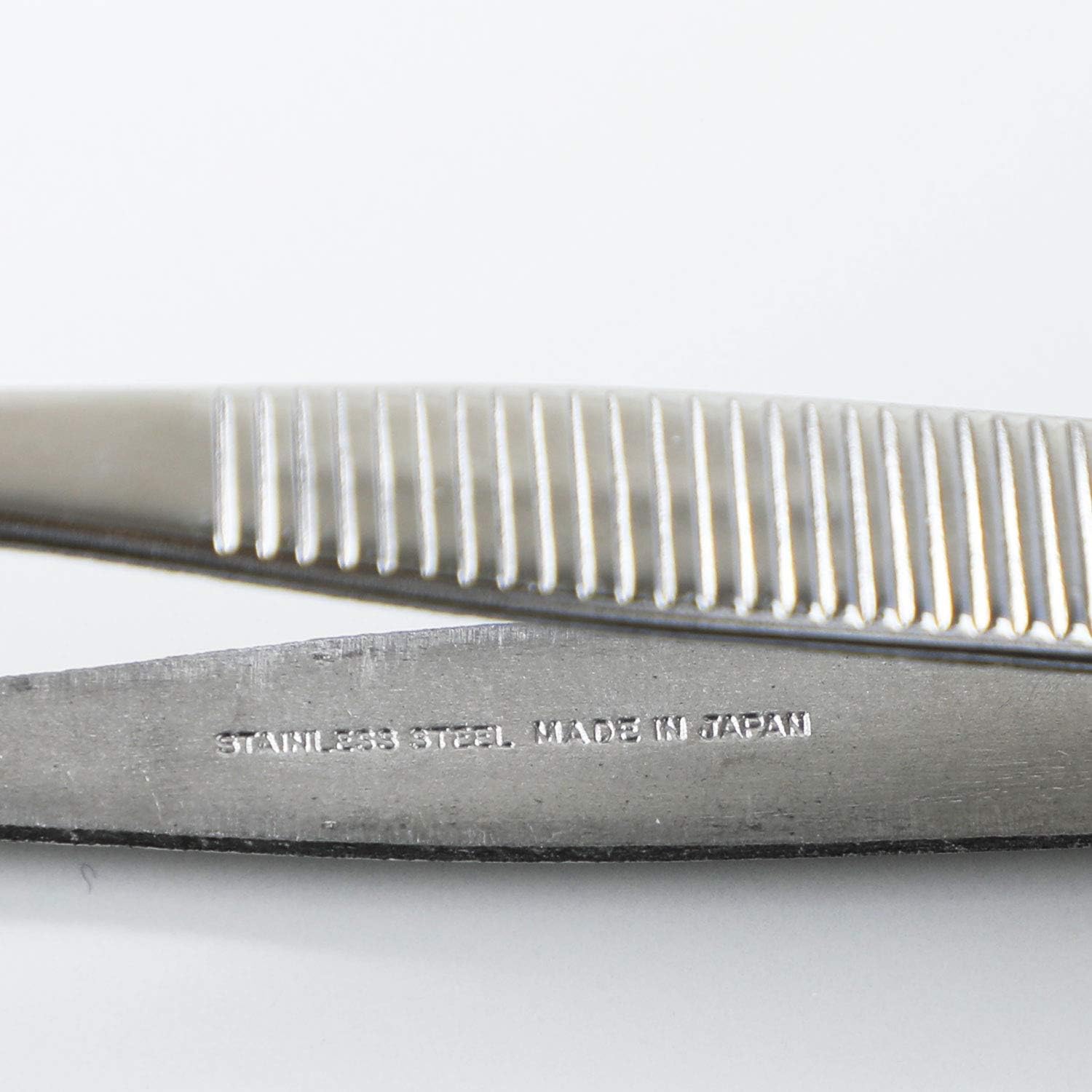 Wazakura Bonsai Curved Tip Tweezer with Spatula MADE IN JAPAN 8-1/4in(210mm) Stainless Steel
