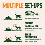 dalen deer-x protective netting for gardens & landscapes, package contents