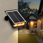 Solar Spot Lights Outdoor, RGB Solar Landscape Spotlights IP65 Waterproof Adjustable Light House Lights Colorful Spot Light for Yard Garden Pathway (6)
