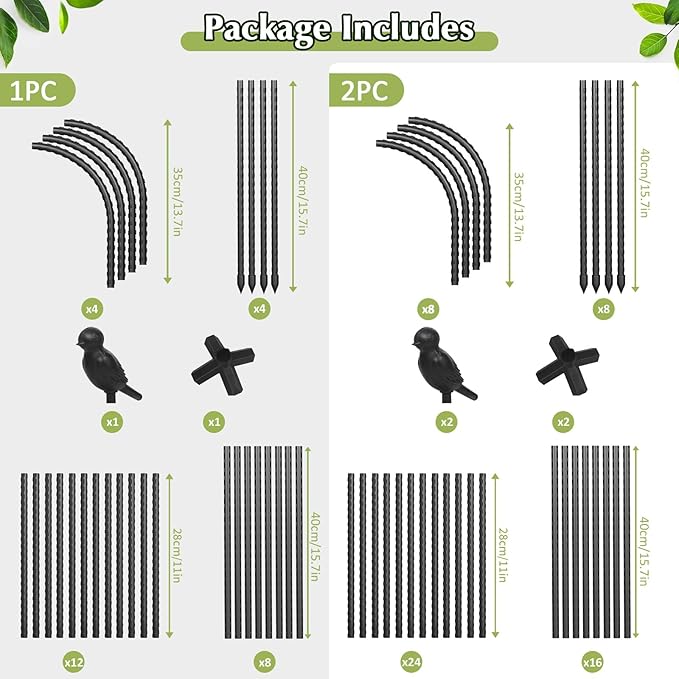 Square Tomato Cages for Garden, 6.2 FT Cucumber Trellis for Flowers, Grape, Pea, Rose, Bean, Rustproof Plastic Coated Metal Plant Support for Potted Plants Indoor Outdoor- 1PC Obelisk Trellis