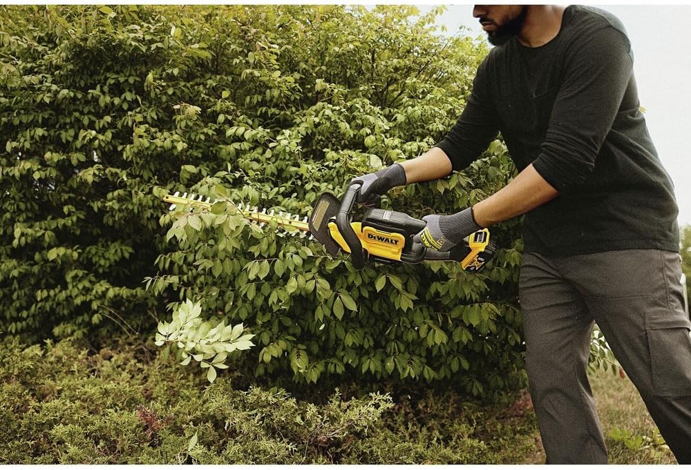 DEWALT 20V MAX 22" Cordless Hedge Trimmer, Bare Tool Only (DCHT821B)