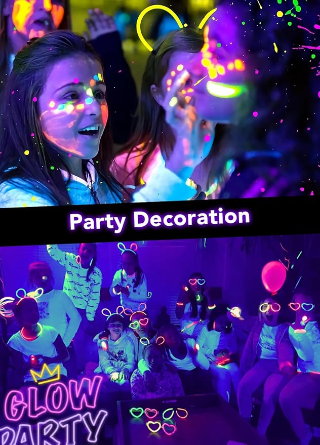 Elenora Halloween Spotlights Outdoor, 15W LED Black Light/Blacklight for Glow Party Body Paint Fluorescent Poster, 110V Plug-in Spot Light IP65 Waterproof Landscape Lighting for Yard Garden, 1 Pack
