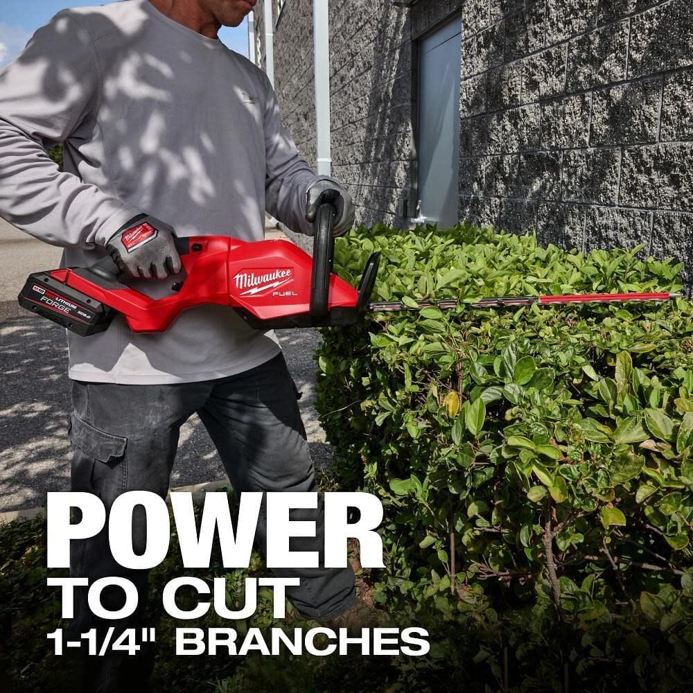 .Milwaukee M18 FUEL Hedge Trimmer - MIL 2726-20 - (Bare Tool Only, No Charger, No Battery)