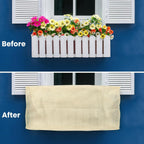 plant covers freeze protection, 2 pack, fits 4 on a desk or shelf