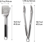 OXO Outdoor Grilling Turner and Tongs Set