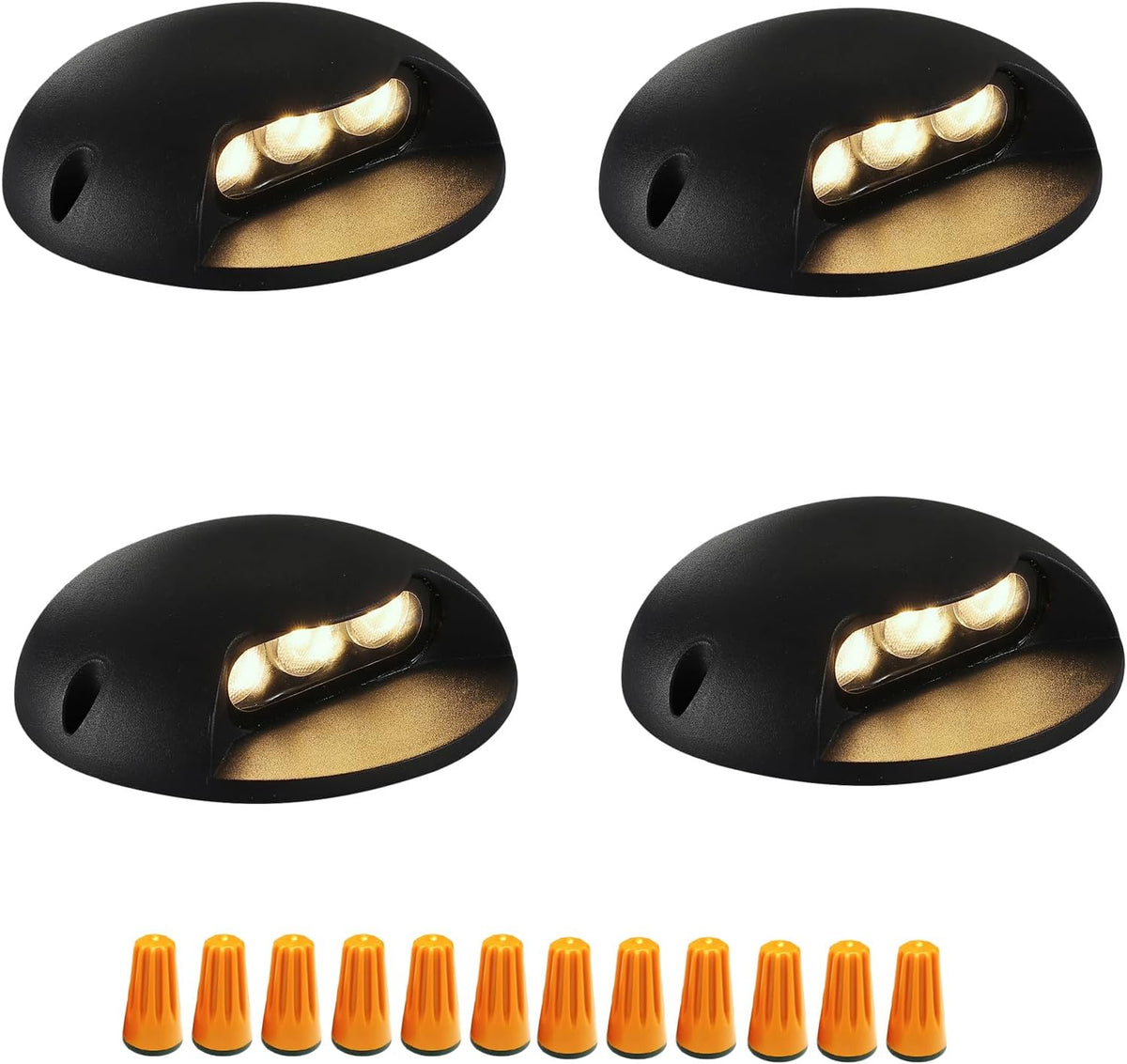 3w outdoor deck lights, 3000k led landscape step, main product view