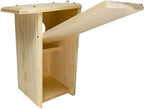 Squirrel House, Handcrafted Eastern White Pine Nesting Box, Outdoor Shelter