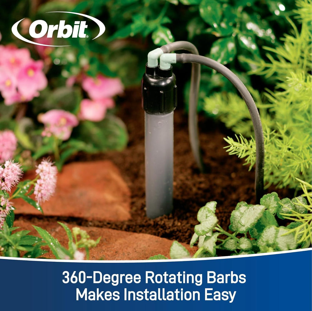 5-Pack Orbit 67030 Drip Irrigation 2-Port Full-Flow Manifold