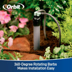 5-Pack Orbit 67030 Drip Irrigation 2-Port Full-Flow Manifold