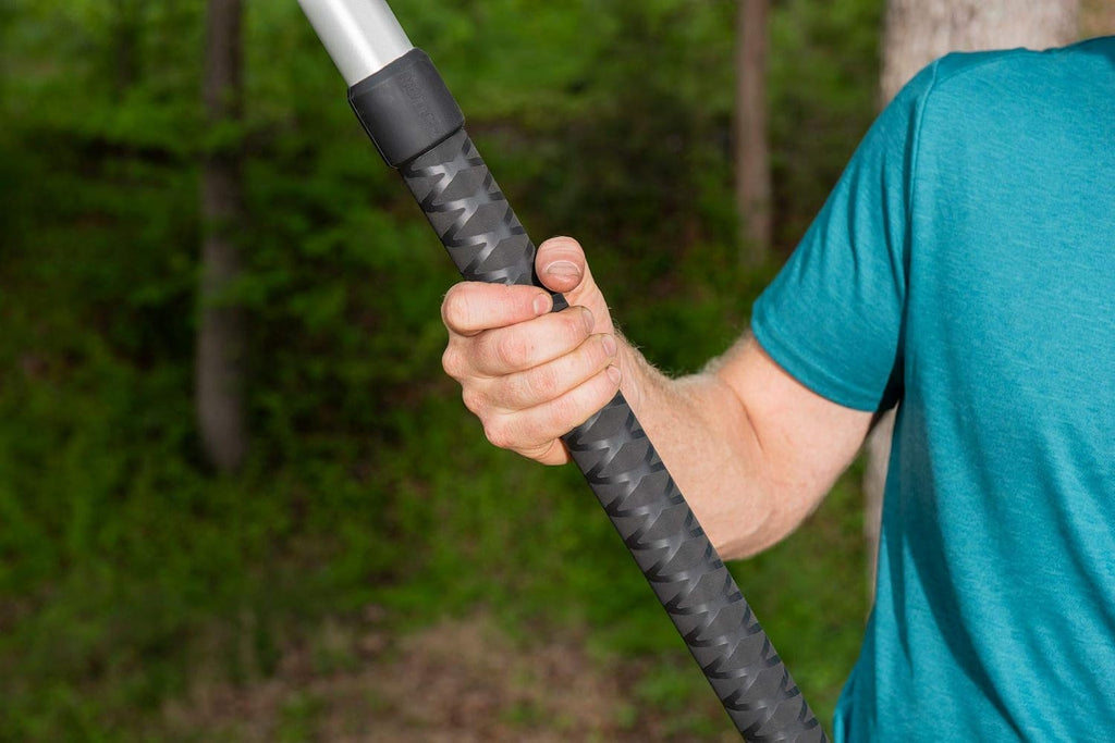 Notch 21' Sentei 4-Section Telescoping Aluminum Polesaw 15.4" (390mm) Hard Chrome-Plated Blade, Abrasion Resistant Low-Profile Grip, Rigid Aluminum Construction (4177-39N)
