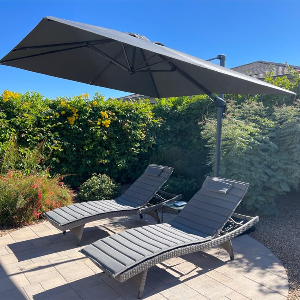 purple leaf patio umbrella outdoor 10' x 10', main product view
