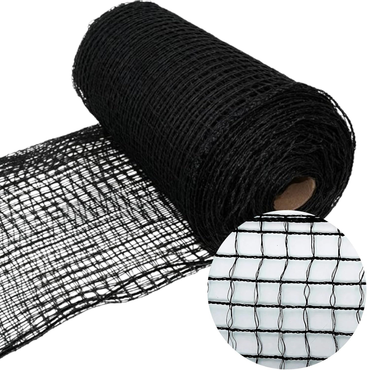 poyee 5x100ft garden fence temporary fence, plastic mesh, main product view