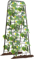 heavy duty 50"x17" adjustable a-frame trellis for climbing, main product view