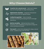 nalulu rustic bamboo wind chimes - outside outdoor, side view