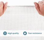 clear tarp 12x20ft, greenhouse tarp 10mil for outdoor showing dimensions