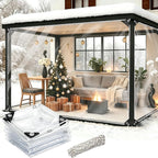 clear tarp 8x16ft heavy duty waterproof, 14 mil, main product view
