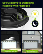 150W LED Barn Light 21000LM Yard Area Light Dusk to Dawn Outdoor Lighting with Photocell 5000K Daylight IP65 Waterproof LED Flood Security Parking Lot Lights for Street Farmhouse Garage, 2 Pack
