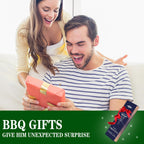 BBQ Gift for Men Dad Husband, Fathers Day Birthday Gifts, 7 in 1 Grill Spatula, Fun BBQ Accessories, Funny Grill Spatula for Outdoor Cooking, Outdoor Cooking Camping Multifunctional Tool