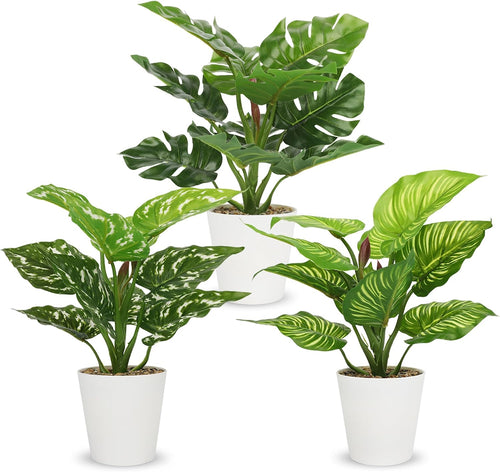 small artificial potted plants for home, office decor, main product view
