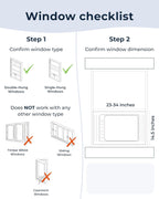 windmill 5,000 btu lite window air conditioner, cools showing dimensions