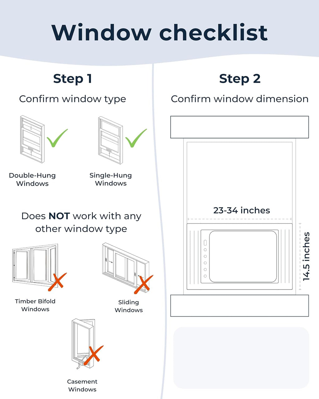 windmill 5,000 btu lite window air conditioner, cools showing dimensions