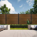 mondaria privacy fence for outside, 6ftx7.6ft outdoor privacy, main product view
