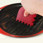 3 Set Plastic Grill Pan Scraper Tool for Griddle Cleaner and Cast Iron Accessories - Kitchen Cleaning Tool Kit