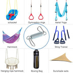 Hammock Chair Spring Hanging Chair Lounger Swing Spring Hammock Hangers Suspension Hook Steel Heavy Duty For Chairs
