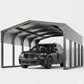 12×20 ft carport, 2"x2" reinforced frame & 29-gauge, main product view