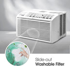 lg 5000 btu window air conditioners [2023 new], side view
