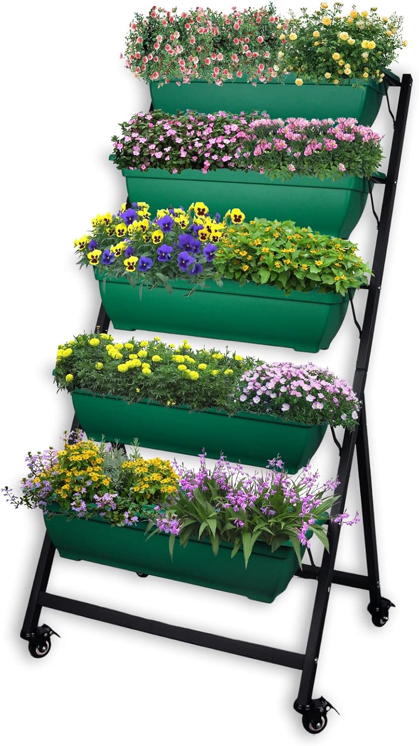 4ft vertical raised garden bed 5 tier planter, main product view